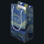 Starry Night von Vincent Van Gogh Kleine Geschenktüte<br><div class="desc">Eines der bekanntesten Gemälde von Vincent Van Gogh. Starry Night ist ein wunderschönes blaues Öl auf der Leinwand von Van Gogh und das ist die höchste verfügbare Qualität auf Zazzle, sodass Sie mit einem qualitativ hochwertigen Druckergebnis rechnen können. Erhältlich auf vielen verschiedenen Geschenken, elektronischen Hüllen, Drucken und mehr! Entdecken Sie...</div>