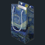 Starry Night von Vincent Van Gogh Kleine Geschenktüte<br><div class="desc">Eines der bekanntesten Gemälde von Vincent Van Gogh. Starry Night ist ein wunderschönes blaues Öl auf der Leinwand von Van Gogh und das ist die höchste verfügbare Qualität auf Zazzle, sodass Sie mit einem qualitativ hochwertigen Druckergebnis rechnen können. Erhältlich auf vielen verschiedenen Geschenken, elektronischen Hüllen, Drucken und mehr! Entdecken Sie...</div>