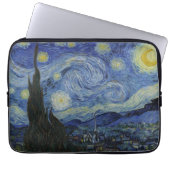 Starry Night von Vincent Van Gogh Laptopschutzhülle (Vorderseite)