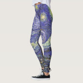 Starry Night von Vincent van Gogh Leggings (Links)