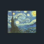 Starry Night von Vincent Van Gogh Leinwanddruck<br><div class="desc">Vincent Van Gogh's Starry Night. 1889 Öl auf Leinwand. Museum of Modern Art,  New York City</div>