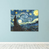 Starry Night von Vincent van Gogh Leinwanddruck (Insitu (Holzboden))