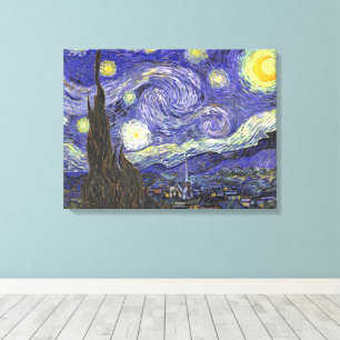 Starry Night von Vincent van Gogh Leinwanddruck