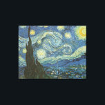 Starry Night von Vincent Van Gogh Leinwanddruck<br><div class="desc">Vincent Van Gogh's Starry Night. 1889 Öl auf Leinwand. Museum of Modern Art,  New York City</div>