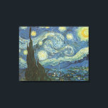 Starry Night von Vincent Van Gogh Leinwanddruck<br><div class="desc">Vincent Van Gogh's Starry Night. 1889 Öl auf Leinwand. Museum of Modern Art,  New York City</div>