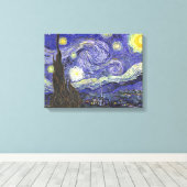 Starry Night von Vincent van Gogh Leinwanddruck (Insitu (Holzboden))
