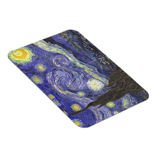 Starry Night von Vincent van Gogh Magnet (Rechte Seite)