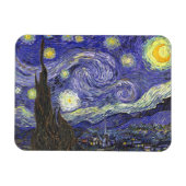 Starry Night von Vincent van Gogh Magnet (Horizontal)