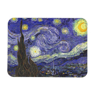 Starry Night von Vincent van Gogh Magnet