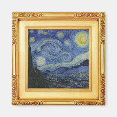 Starry Night von Vincent Van Gogh - Magnet (Vorne)