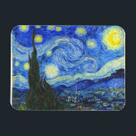 Starry Night von Vincent van Gogh Magnet<br><div class="desc">Starry Night von Vincent van Gogh</div>