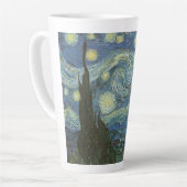 Starry Night von Vincent Van Gogh Milchtasse (Linke Ecke)
