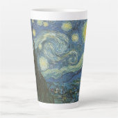Starry Night von Vincent Van Gogh Milchtasse (Vorderseite)