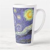 Starry Night von Vincent van Gogh Milchtasse (Rechts)