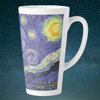 Starry Night von Vincent van Gogh Milchtasse