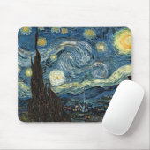 Starry Night von Vincent van Gogh Mousepad (Mit Mouse)