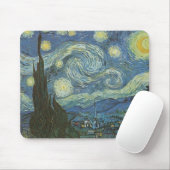 Starry Night von Vincent Van Gogh Mousepad (Mit Mouse)