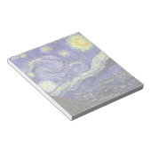 Starry Night von Vincent van Gogh Notizblock (angewinkelt)