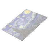 Starry Night von Vincent van Gogh Notizblock (angewinkelt)