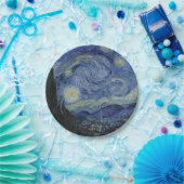 Starry Night von Vincent Van Gogh Pappteller (Party)