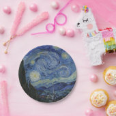 Starry Night von Vincent Van Gogh Pappteller (Party)