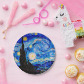 Starry Night von Vincent Van Gogh Pappteller (Party)