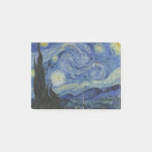 Starry Night von Vincent Van Gogh Post-it Klebezettel (Vorderseite)