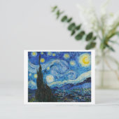 Starry Night von Vincent Van Gogh Postcard Postkarte (Stehend Vorderseite)