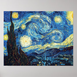 Starry Night von Vincent Van Gogh Poster