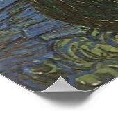 Starry Night von Vincent Van Gogh Poster (Ecke)