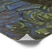 Starry Night von Vincent Van Gogh Poster (Ecke)