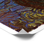 Starry Night von Vincent van Gogh Poster (Ecke)