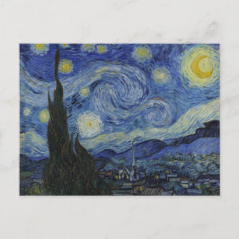 Starry Night von Vincent van Gogh Postkarte