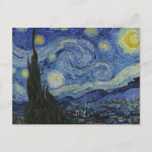 Starry Night von Vincent Van Gogh Postkarte