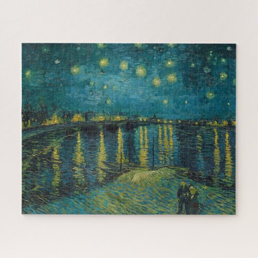 Starry Night von Vincent van Gogh Puzzle (Horizontal)