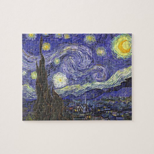 Starry Night von Vincent van Gogh Puzzle (Horizontal)