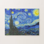 Starry Night von Vincent van Gogh Puzzle<br><div class="desc">Starry Night von Vincent van Gogh</div>
