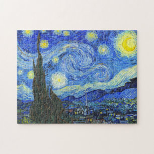 Starry Night von Vincent van Gogh Puzzle