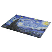 Starry Night von Vincent Van Gogh Schneidebrett (Ecke)