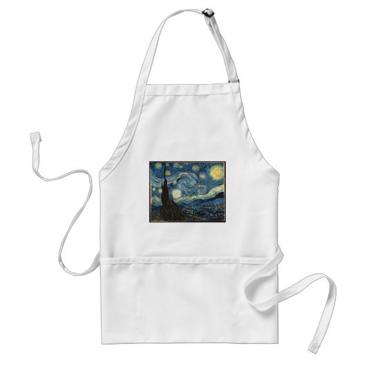 Starry Night von Vincent Van Gogh Schürze (Vorne)