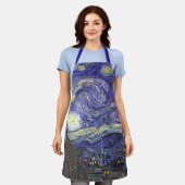 Starry Night von Vincent van Gogh Schürze (Getragen)