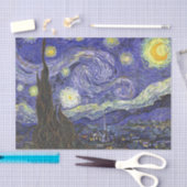 Starry Night von Vincent van Gogh Seidenpapier (Handwerk)
