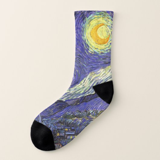 Starry Night von Vincent van Gogh Socken (Links - Außen)