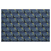 Starry Night von Vincent Van Gogh Stoff (Fat Quarter (45,7 x 55,9 cm))