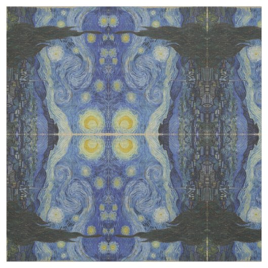 Starry Night von Vincent Van Gogh Stoff (Muster)