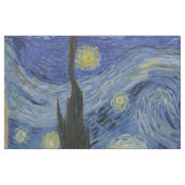 Starry Night von Vincent Van Gogh Stoff (Fat Quarter (45,7 x 55,9 cm))