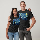 Starry Night von Vincent Van Gogh T-Shirt (Unisex)