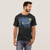 Starry Night von Vincent Van Gogh T-Shirt (Vorne ganz)