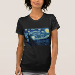 Starry Night von Vincent Van Gogh T-Shirt<br><div class="desc">Starry Night von Vincent Van Gogh</div>