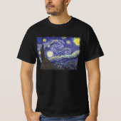 Starry Night von Vincent van Gogh T-Shirt (Vorderseite)